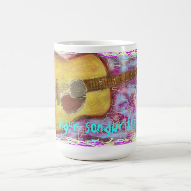 Mug Guitare de l'auteur de chansons (Centre)