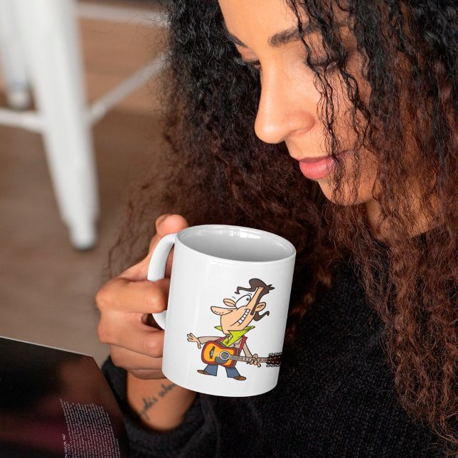 Mug Guitare Man Rockstar (Créateur téléchargé)