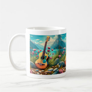 Mug Guitare naturelle