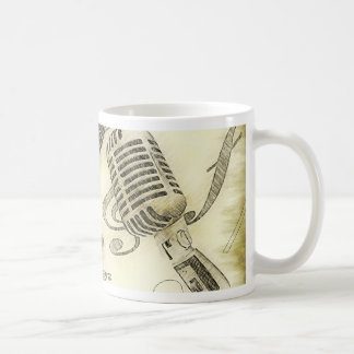 Mug Guitare vintage et microphone