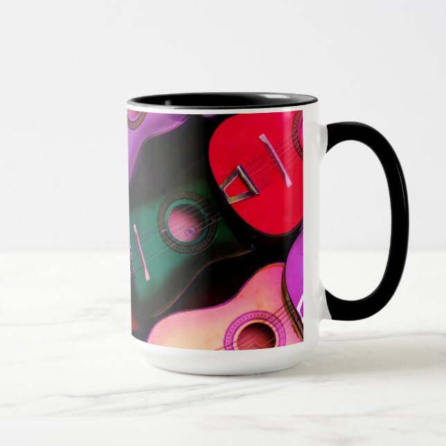 Mug Guitares colorées (Droite)