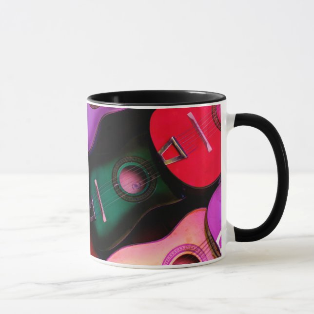 Mug Guitares colorées (Droite)