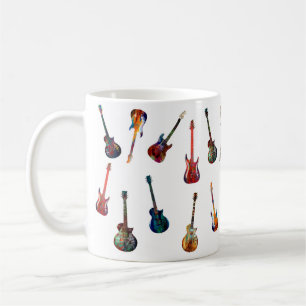 Mug Guitares colorées
