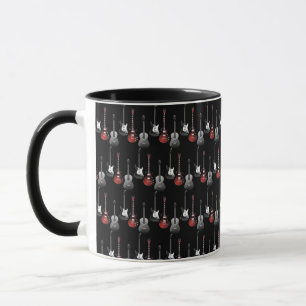 Mug Guitares Électriques Cool pour les Amateurs de Mus