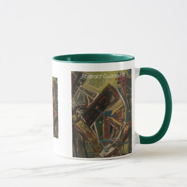 Mug guitariste abstrait III (Droite)