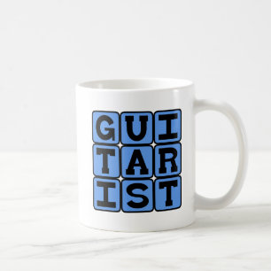 Mug Guitariste, Musicien à cordes
