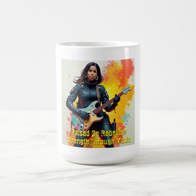 Mug Guitariste sur mesure (Centre)