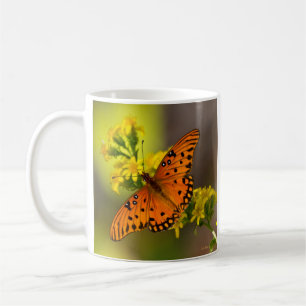 Mug Gulf Fritillary alias Papillon de la Passion sur V