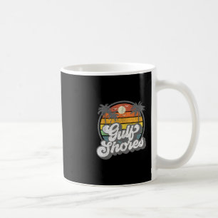 Mug Gulf Shores Alama Vacances Palmier Rétro Plage 7