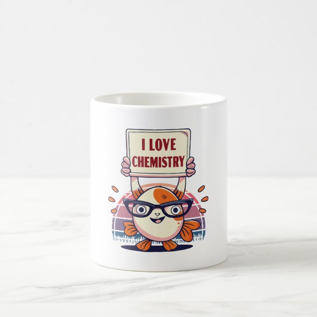 Mug Guppies et chimie d'amour (Centre)