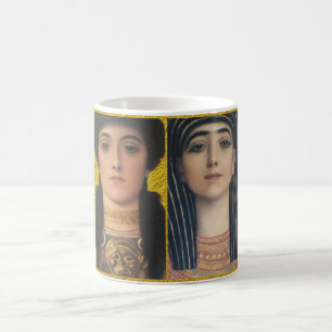 Mug Gustav Klimt-Athena & Isis   déesse rétro