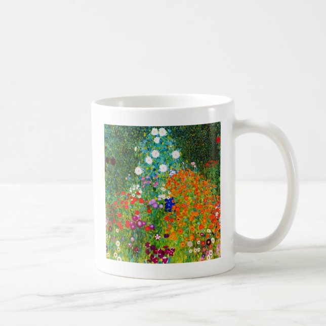 Mug Gustav Klimt , “ Farmhouse garden ” (Droite)