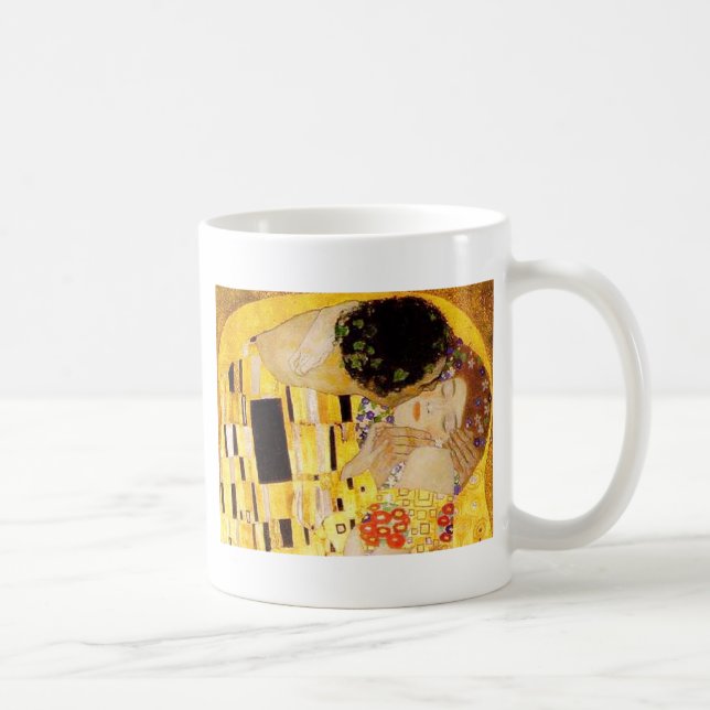 Mug Gustav Klimt La Peinture Classique Du Kiss (Droite)