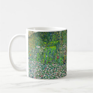 Mug Gustav Klimt - Paysage horticole et sommet de coll