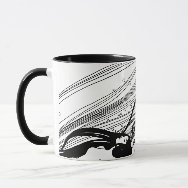 Mug Gustav Klimt - Poisson Sang Surreal Art Japonais (Gauche)