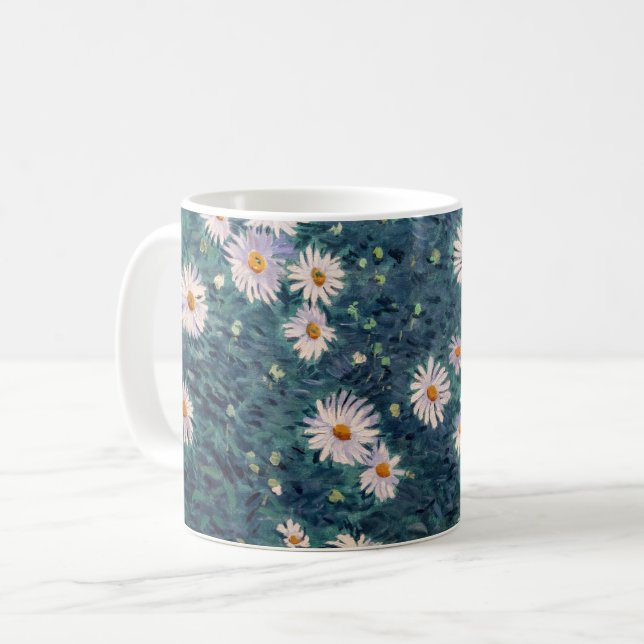Mug Gustave Caillebotte - Parterre de marguerites, dét (Devant gauche)