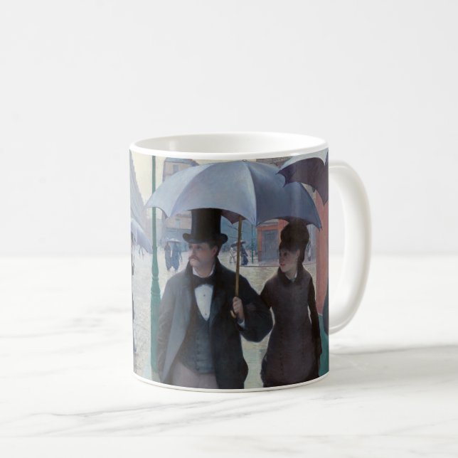 Mug Gustave Caillebotte - Rue de Paris ; Temps de plui (Devant droit)
