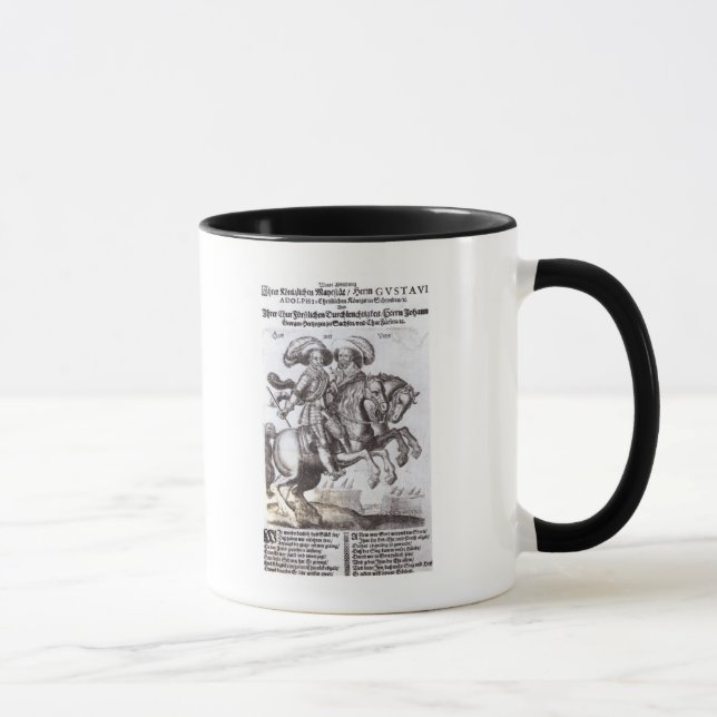 Mug Gustavus Adolphus II et Gustavus Adolphus IV (Droite)