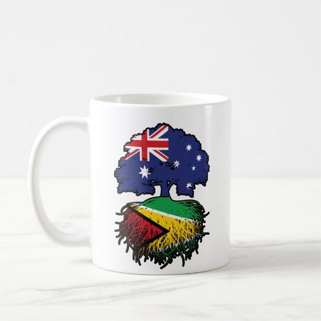 Mug Guyane Australie Australie racine arbre (Gauche)
