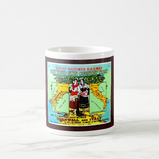 Mug GWR voyez votre propre pays en premier (Centre)