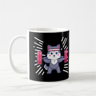 Mug gym cat