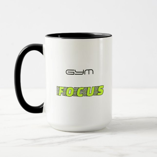 Mug GYM FOCUS Fitness Moderne (Gauche)