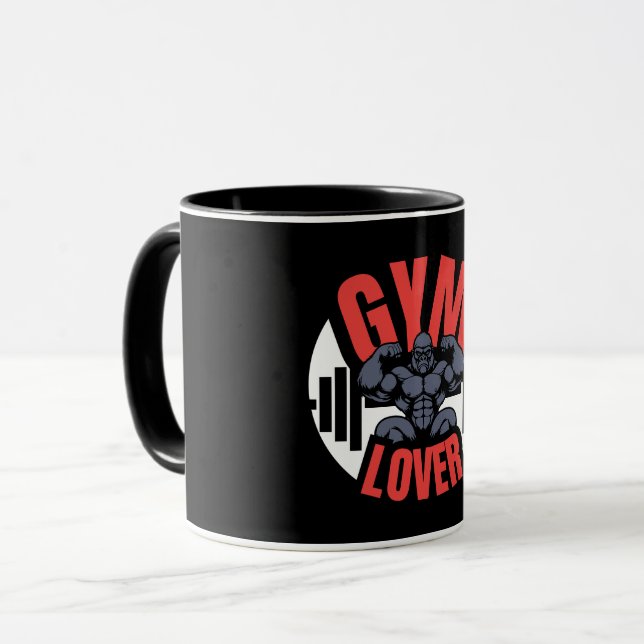 Mug Gym Lover Gorilla (Devant gauche)