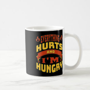 Mug Gymnase Tout fait mal Je suis affamé Levant Wi-Fi