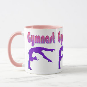 Mug Gymnaste Power Tumbling Purple Metallen