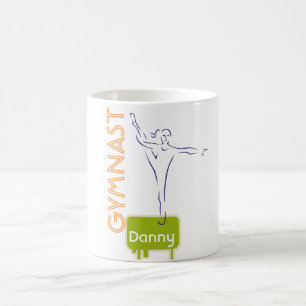 Mug GYMNASTICS Personnalisés Bougs Enfants Nommés