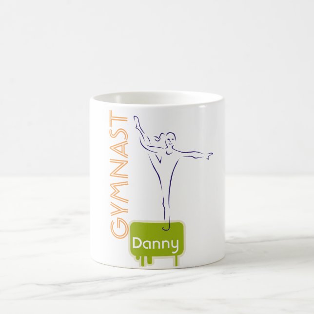 Mug GYMNASTICS Personnalisés Bougs Enfants Nommés (Centre)