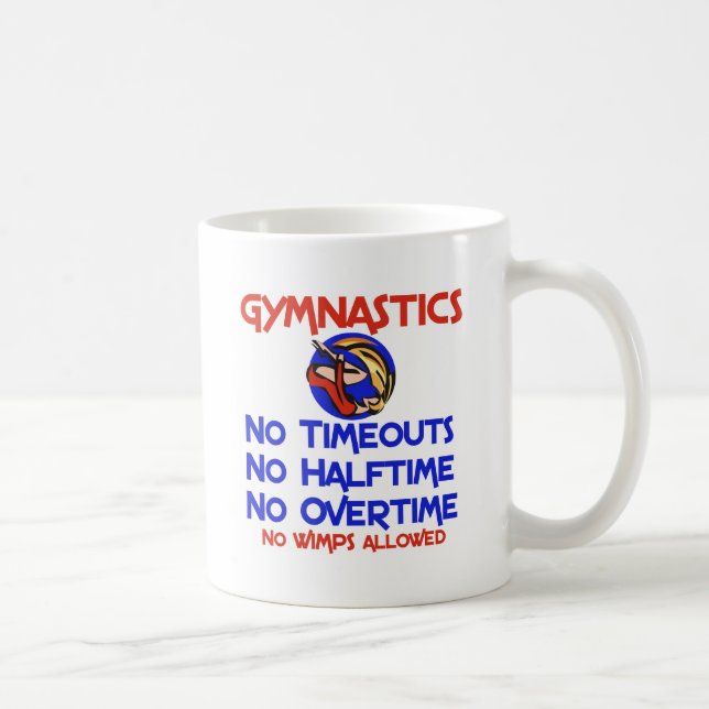Mug Gymnastique aucunes mauviettes (Droite)