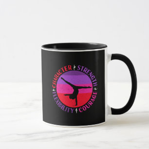 Mug Gymnastique Féminine Caractère Force Courage