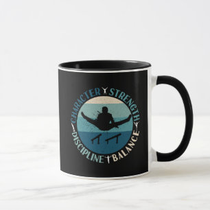 Mug Gymnastique masculine Caractère Force Discipline