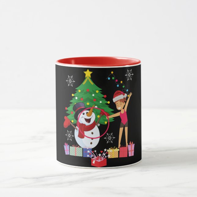 Mug Gymnastique rythmique Célébration de Noël (Centre)