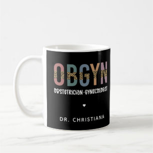 Mug Gynécologue obstétricien OBGYN personnalisé