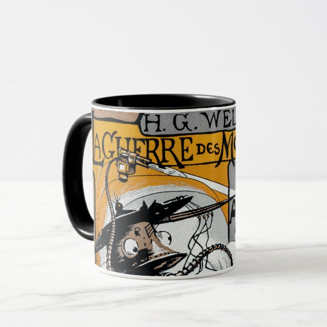 Mug  H. G. La guerre des puits de la boue du monde (Devant gauche)