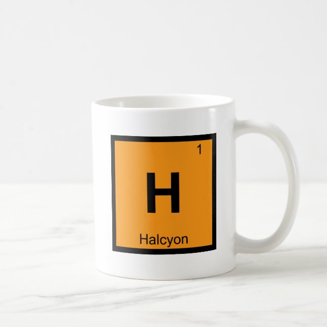 Mug H - Halcyon Chimie Grecque Symbole du tableau péri (Droite)