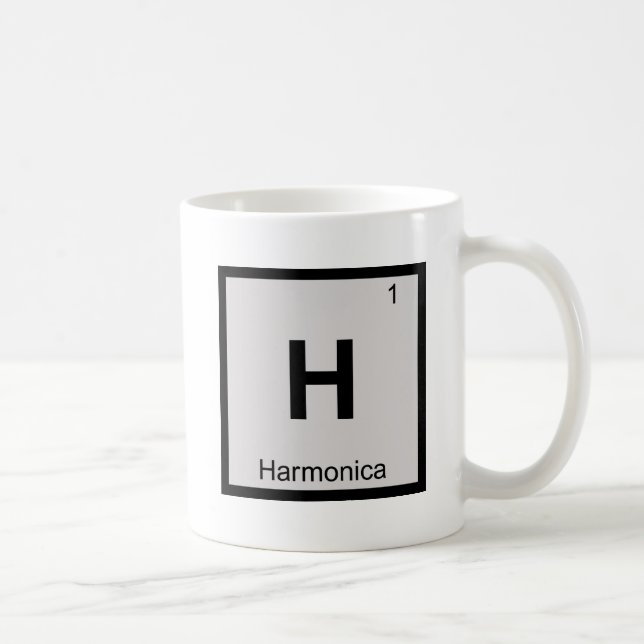 Mug H - Harmonica Music Chimie Tableau Périodique (Droite)