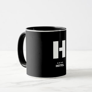 Mug H (Hôtel) OTAN Alphabet phonétique & Code Morse