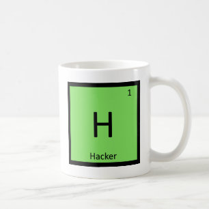 Mug H - Table périodique de chimie informatique pour p