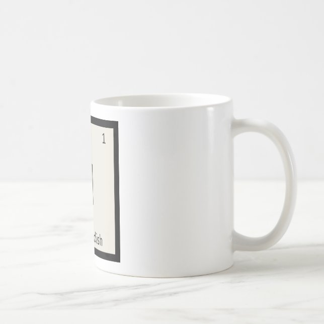 Mug H - Tableau périodique de chimie de condiment de (Droite)