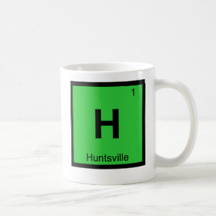 Mug H - Tableau périodique de chimie de ville
