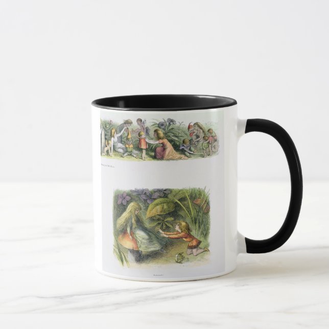Mug Habillage des elfes de bébé, et rejeté ! , (Droite)