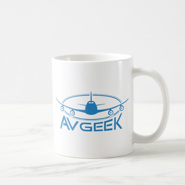 Mug Habillement d'AvGeek (Droite)
