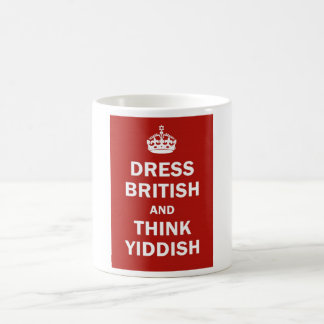 Mug Habillez les Anglais et pensez Yiddish