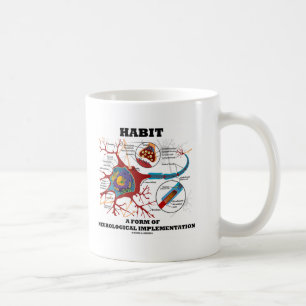 Mug Habitude une forme de neurone neurologique