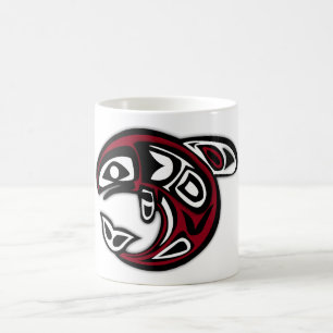 Mug Haida Orca North Coast Killer Whale Art