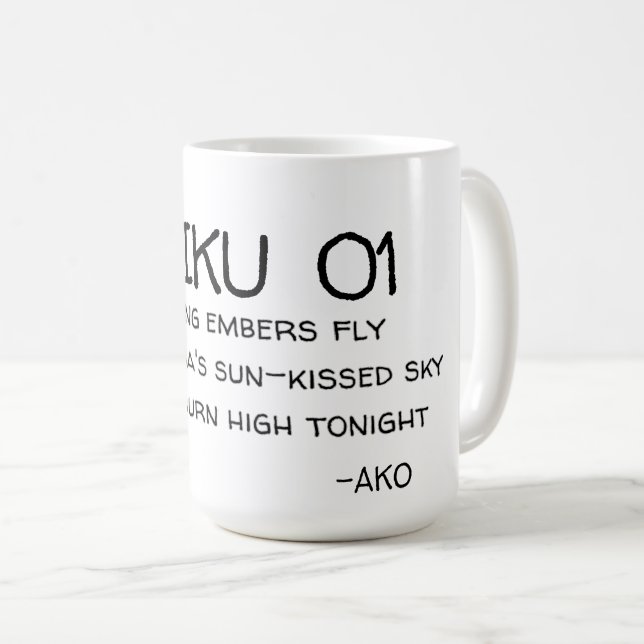 MUG HAIKU 01 (Devant droit)