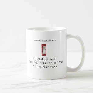 Mug Haiku amer #712 des employés